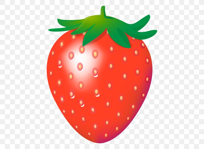 Strawberry Illustration Fruit Image Cartoon, PNG, 600x600px, Strawberry, Apple, Cartoon, Christmas Ornament, Food Download Free