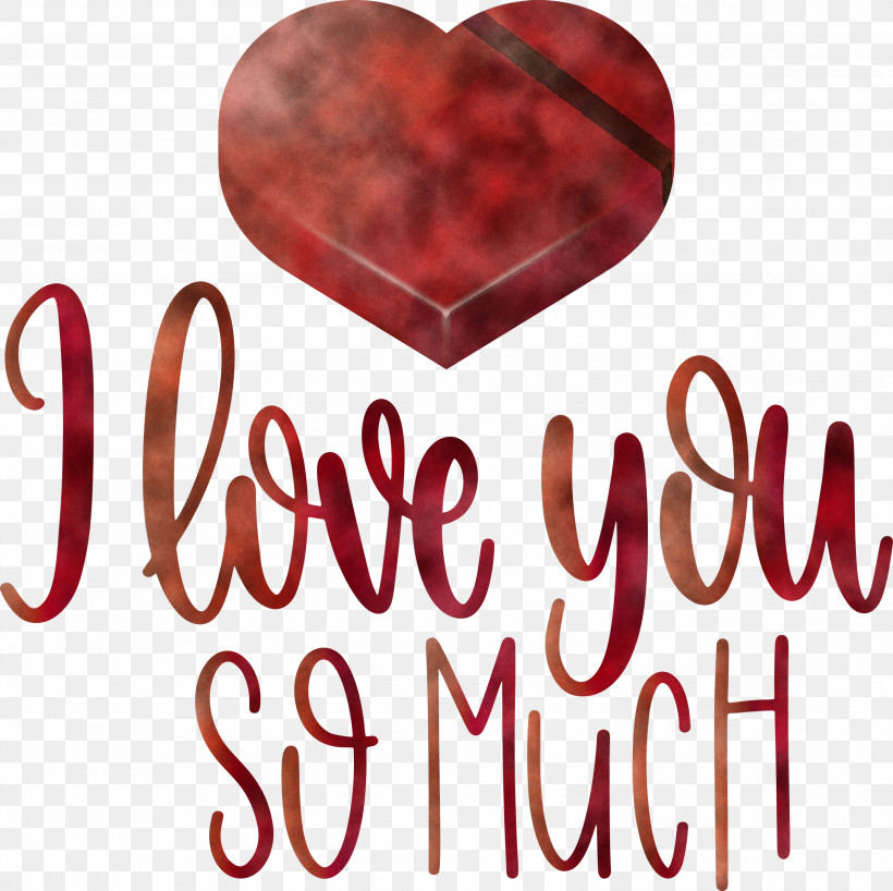 I Love You So Much Valentines Day Love, PNG, 3000x2995px, I Love You So Much, Love, M095, Meter, Valentines Day Download Free