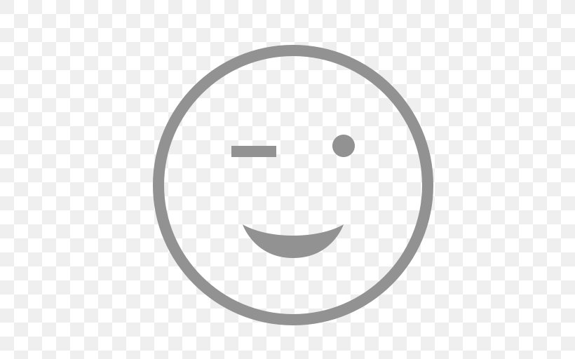 Emoticon Smiley Facial Expression Happiness, PNG, 512x512px, Emoticon, Black And White, Face, Facebook, Facial Expression Download Free
