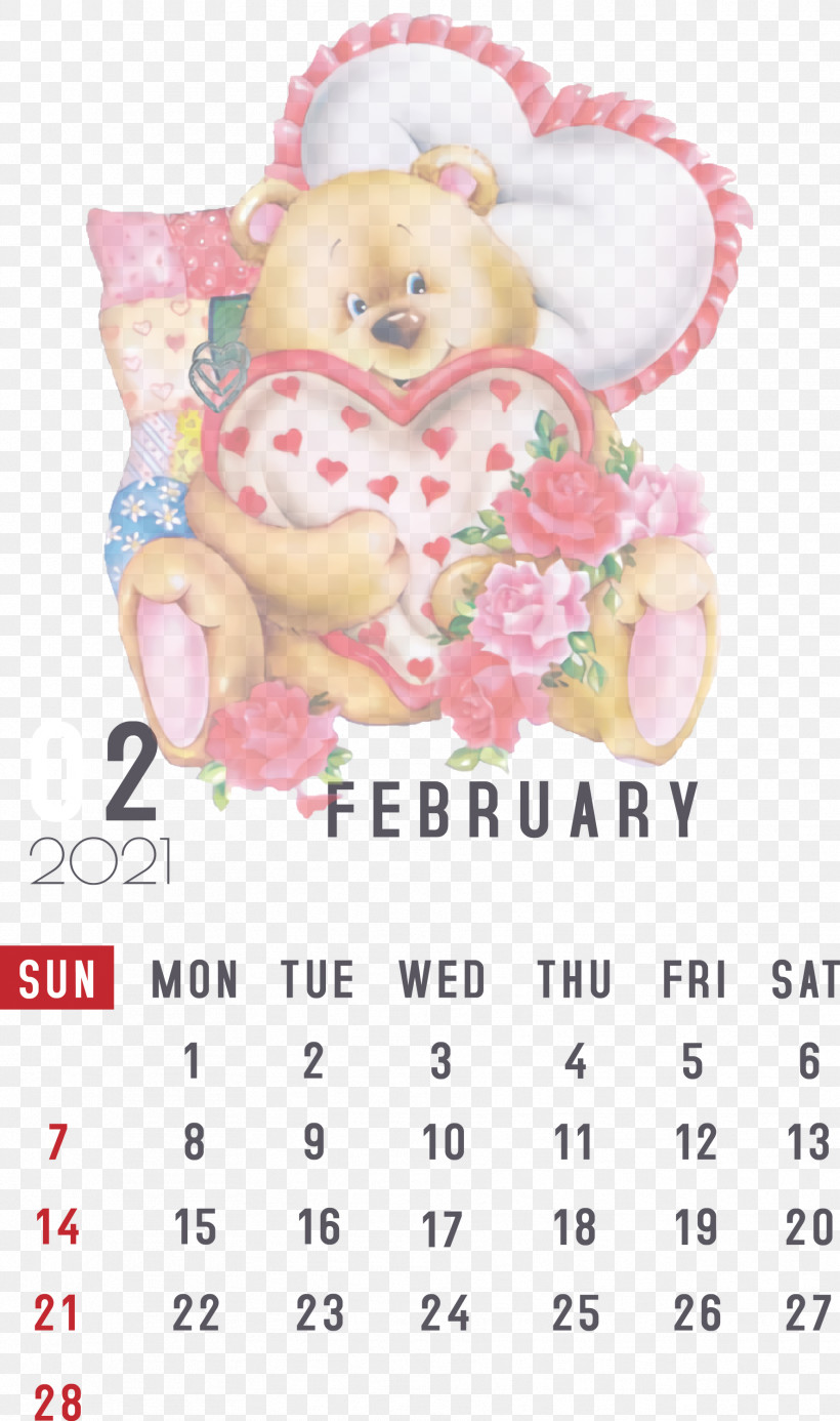 February 2021 Printable Calendar February Calendar 2021 Calendar, PNG, 1774x2999px, 2021 Calendar, Academic Year, Angle, Annual Calendar, Calendar System Download Free