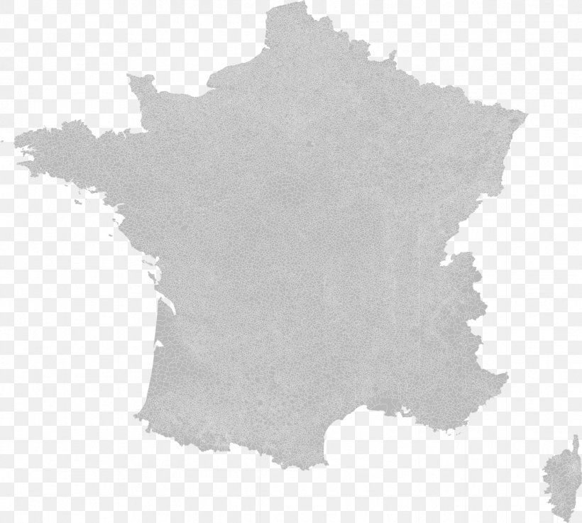 France Vector Map, PNG, 1138x1024px, France, Black And White, Blank Map, Departments Of France, Map Download Free