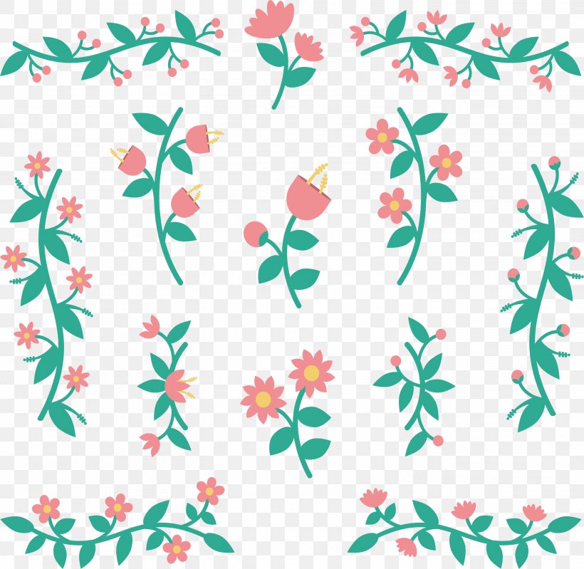 Gift Birthday Video Christmas Decoration, PNG, 2910x2839px, Motif, Area, Art, Border, Branch Download Free