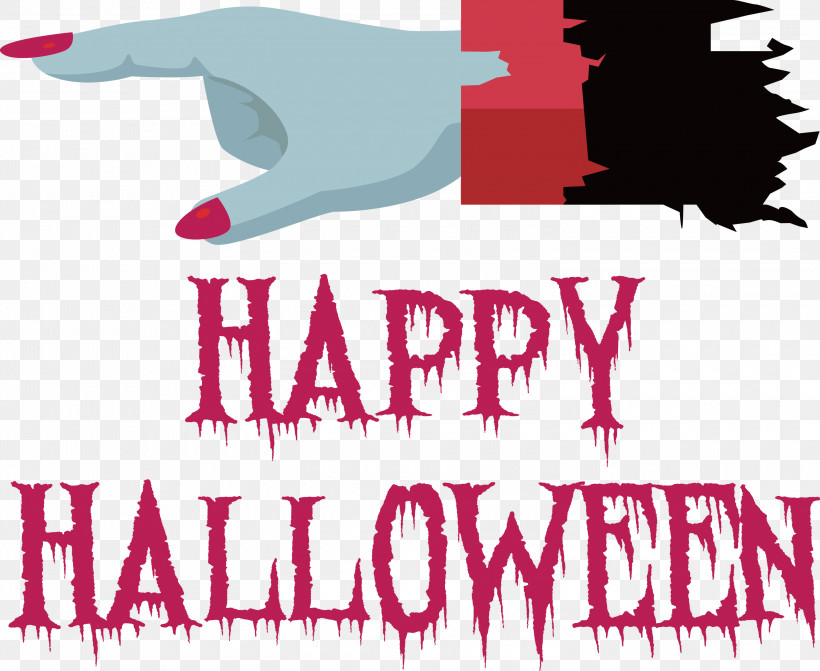 Happy Halloween, PNG, 3000x2458px, Happy Halloween, Logo, Meter, Poster Download Free