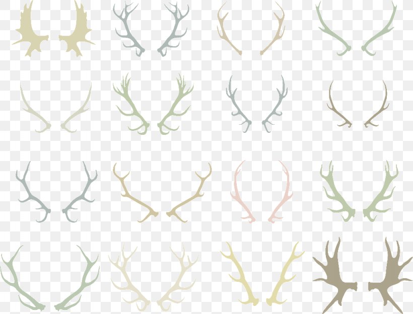 Antler Deer, PNG, 1024x780px, Antler, Branch, Creative Market, Deer, Flower Download Free