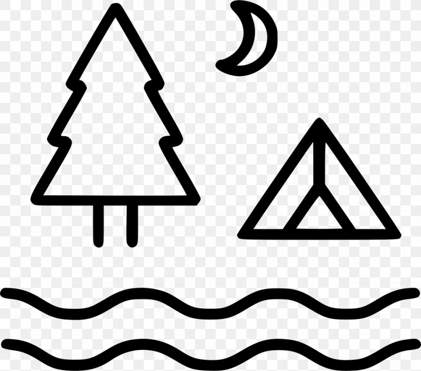 Clip Art Camping Campsite Iconfinder, PNG, 980x864px, Camping, Area, Black, Black And White, Brand Download Free