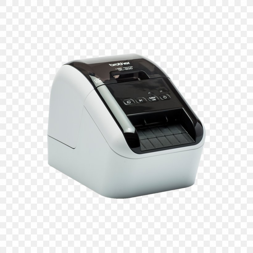 Label Printer Brother Industries Printing, PNG, 960x960px, Label Printer, Brother Industries, Brother Ptouch, Brother Ql800, Dots Per Inch Download Free