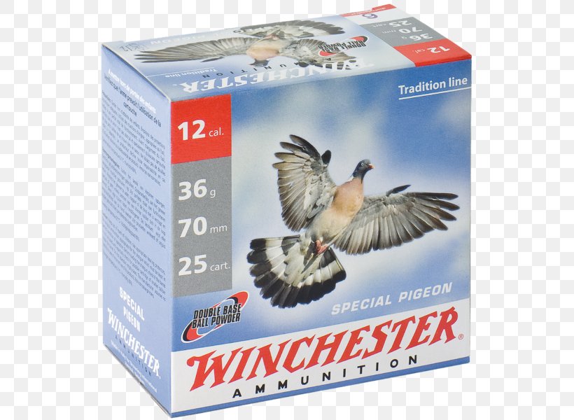 Common Wood Pigeon Hunting Cartridge Winchester Repeating Arms Company Caliber, PNG, 547x600px, 300 Winchester Magnum, Common Wood Pigeon, Advertising, Ammunition, Caliber Download Free