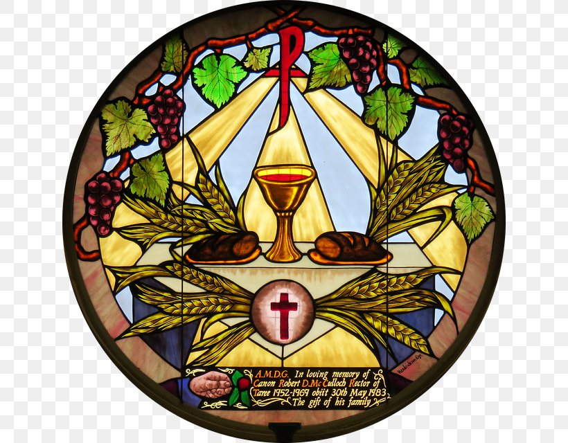 Window Eucharist In The Catholic Church Stained Glass, PNG, 640x640px, Window, Christian Church, Christianity, Church, Communion Download Free