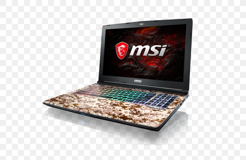 Laptop Kaby Lake MSI GE62 Apache Pro Intel Core I7, PNG, 640x534px, Laptop, Central Processing Unit, Computer, Ddr4 Sdram, Electronic Device Download Free