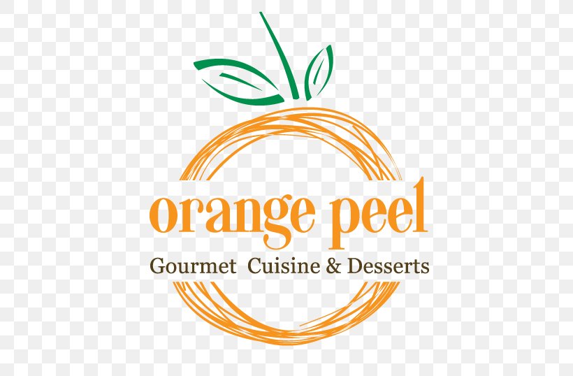 Orange Peel Bakery Logo Candied Fruit, PNG, 568x538px, Orange Peel, Area, Bakery, Brand, Candied Fruit Download Free
