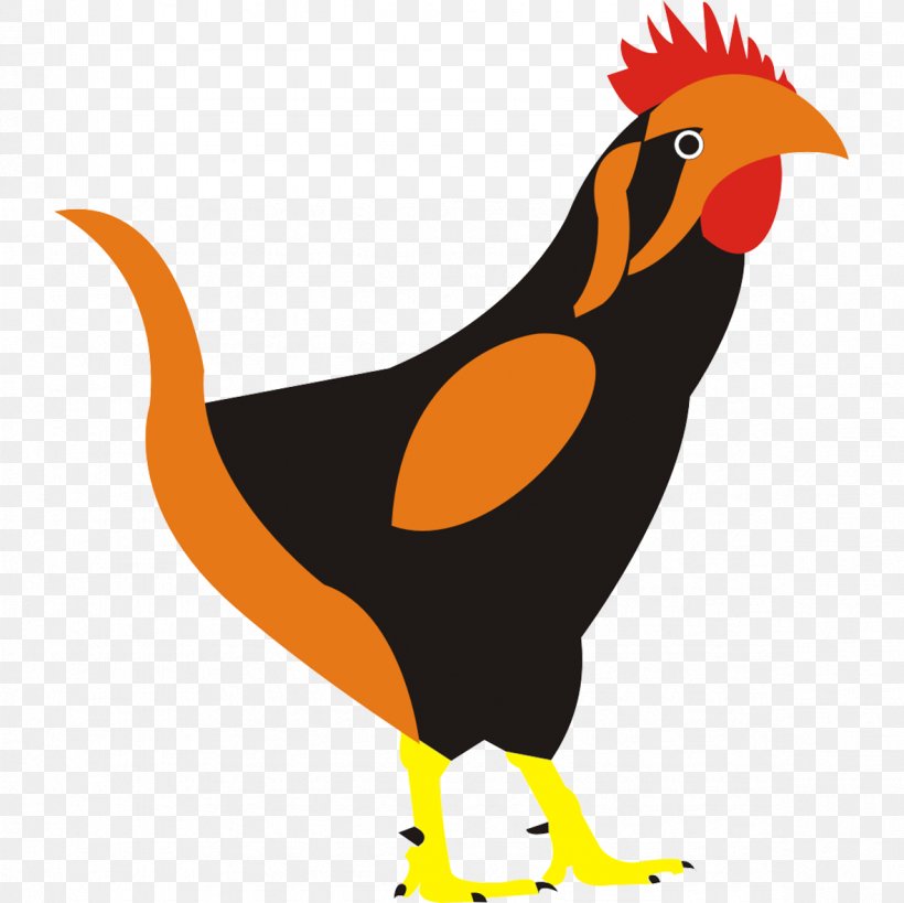 Rooster Chicken Drawing Clip Art, PNG, 1181x1181px, Rooster, Animal, Beak, Bird, Cartoon Download Free