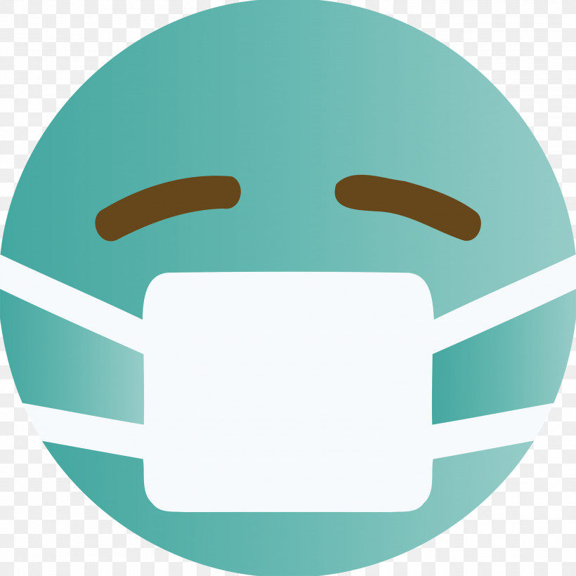 Emoji With Mask Corona Coronavirus, PNG, 3000x3000px, Emoji With Mask, Circle, Convid, Corona, Coronavirus Download Free