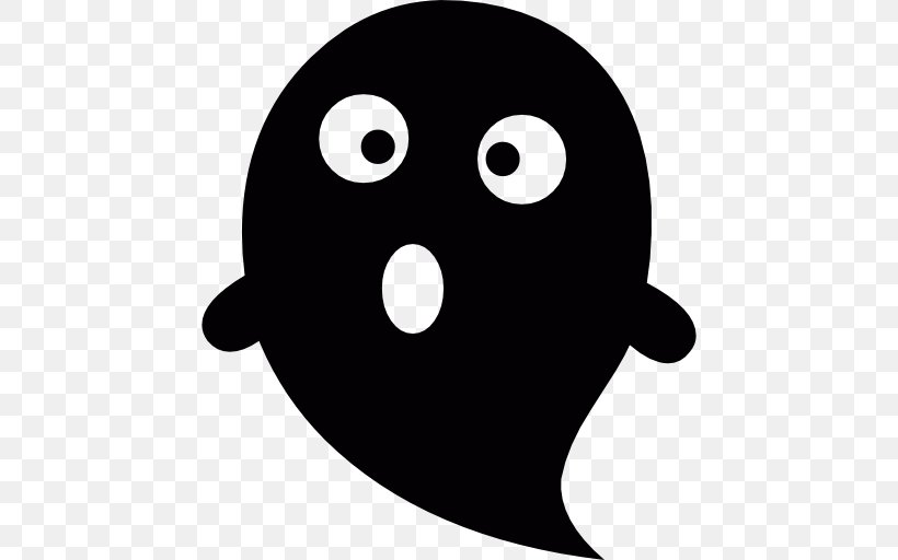 Ghost, PNG, 512x512px, Ghost, Black, Black And White, Drawing, Face Download Free