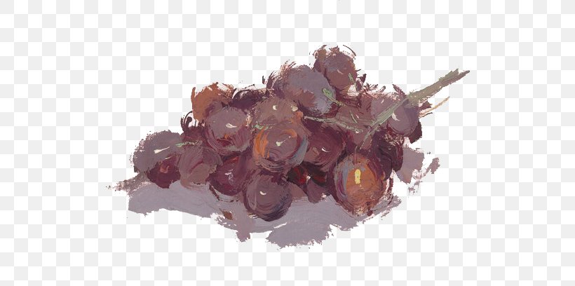 Grape Color Purple Brown Painting, PNG, 670x408px, Grape, Blue, Brown, Color, Food Download Free