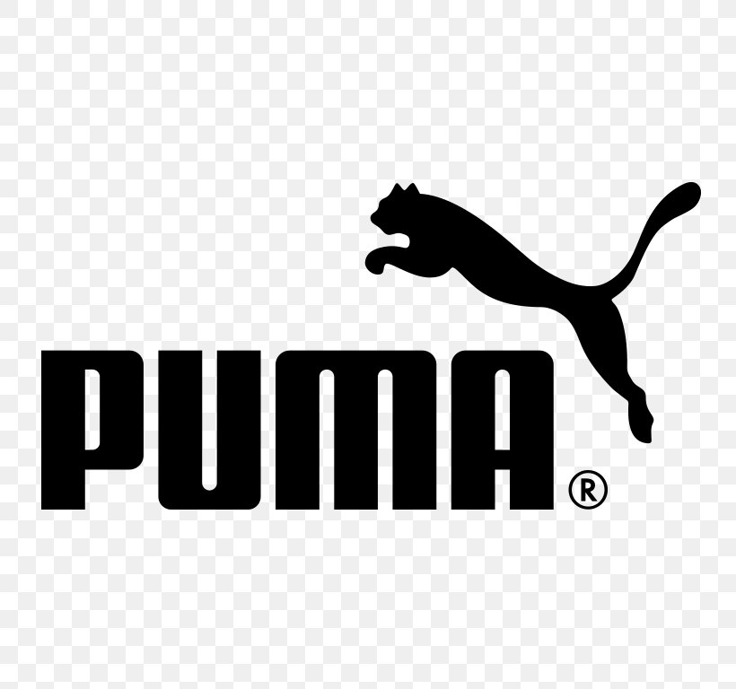 Puma Logo Reebok, PNG, 768x768px, Puma, Adidas, Black, Black And White, Brand Download Free