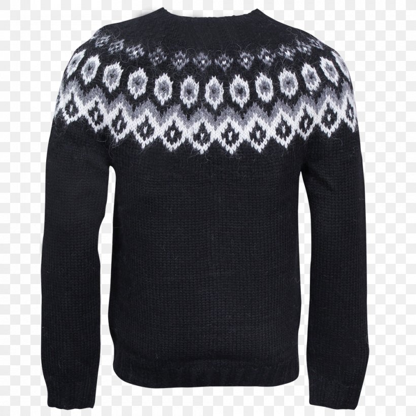 Sweater Cardigan Lopapeysa Wool Knitting, PNG, 1000x1000px, Sweater, Aran Jumper, Black, Cardigan, Cashmere Wool Download Free