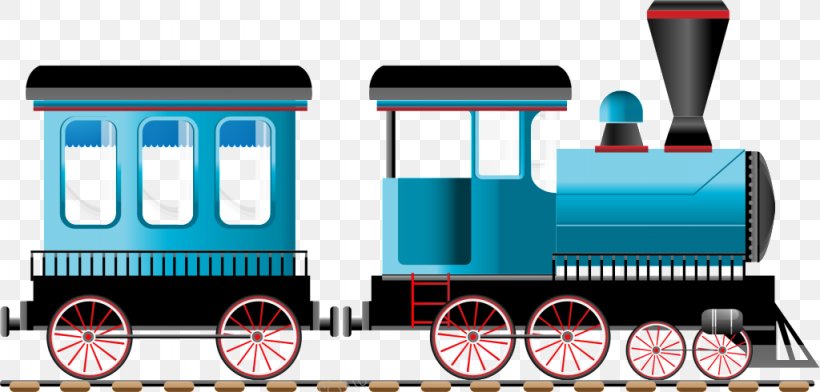 Train Rail Transport Vector Graphics Clip Art, PNG, 1024x490px, Train, Brand, Cartoon, Drawing, Locomotive Download Free