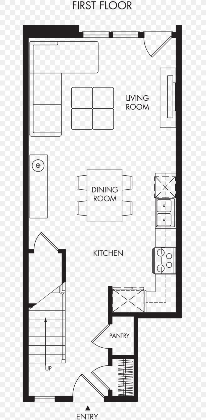Floor Plan Line, PNG, 900x1833px, Floor Plan, Area, Black And White, Diagram, Drawing Download Free