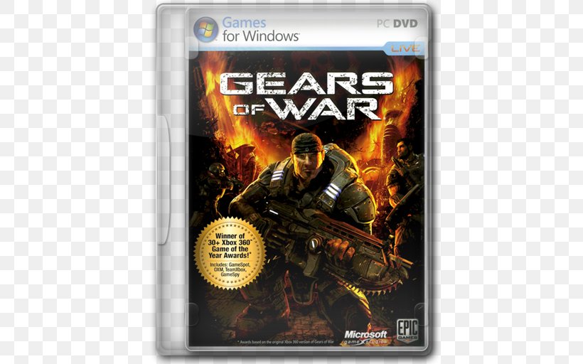 Gears Of War 2 Gears Of War 3 Gears Of War 4 Xbox 360, PNG, 512x512px, Gears Of War 2, Action Figure, Film, Gears Of War, Gears Of War 3 Download Free