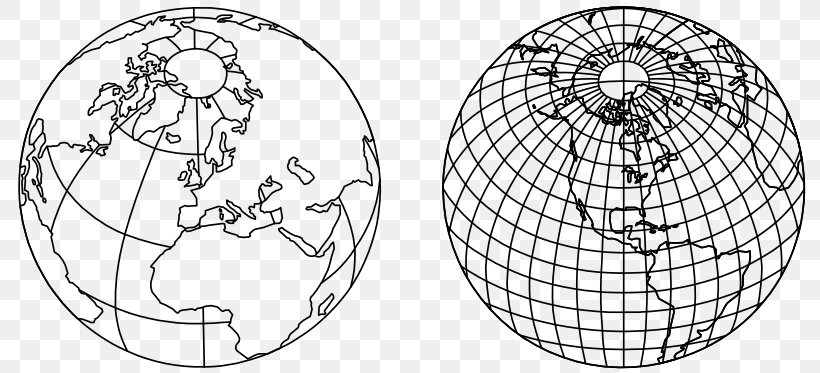 Globe Mercator Projection Map Geographer Clip Art, PNG, 800x373px, Globe, Atlas, Auto Part, Bicycle Wheel, Black And White Download Free