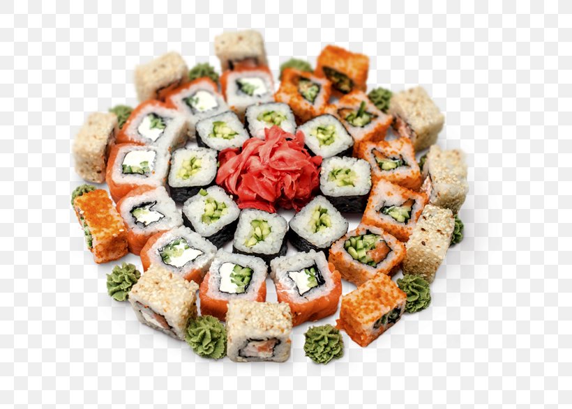 California Roll Sushi Makizushi Dish Vegetarian Cuisine, PNG, 644x587px, California Roll, Appetizer, Comfort Food, Cuisine, Delivery Download Free