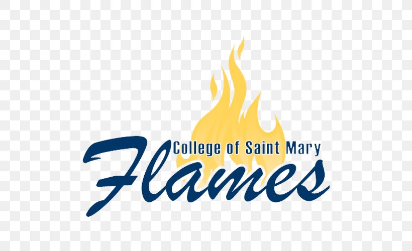 College Of Saint Mary Saint Mary Flames Women's Basketball Pilgrim Congregational UCC Sport Concordia University, PNG, 500x500px, College Of Saint Mary, Athlete, Basketball, Brand, College Download Free