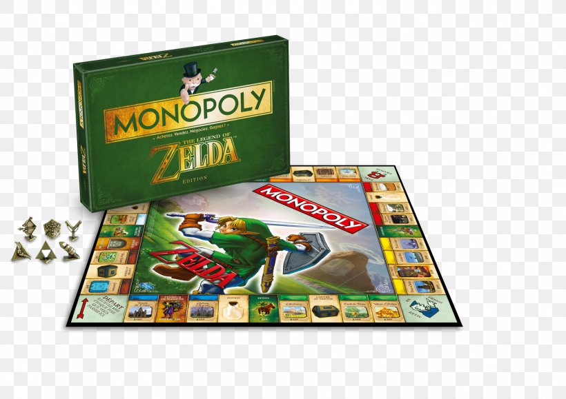 Monopoly The Legend Of Zelda: Collector's Edition Link Board Game, PNG, 1508x1066px, Monopoly, Board Game, Dice, Game, Games Download Free