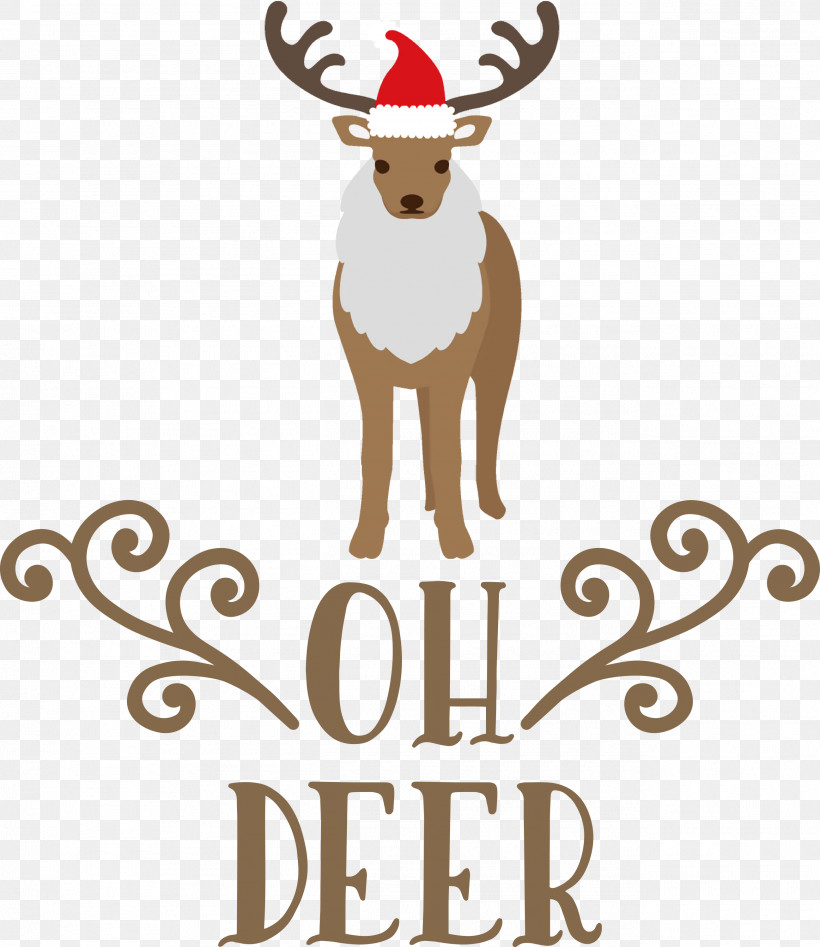 OH Deer Rudolph Christmas, PNG, 2595x3000px, Oh Deer, Antler, Character, Christmas, Christmas Archives Download Free
