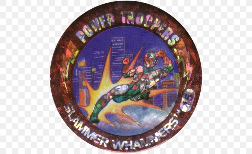 Slammer Whammers Milk Caps Power Troopers, PNG, 500x500px, Slammer Whammers, Asepsis, Character, Dishware, Holography Download Free