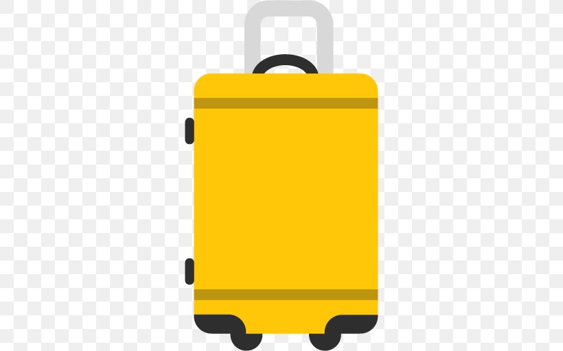Suitcase Baggage Travel Vacation, PNG, 512x512px, Suitcase, Baggage, Box, Luggage Bags, Orange Download Free