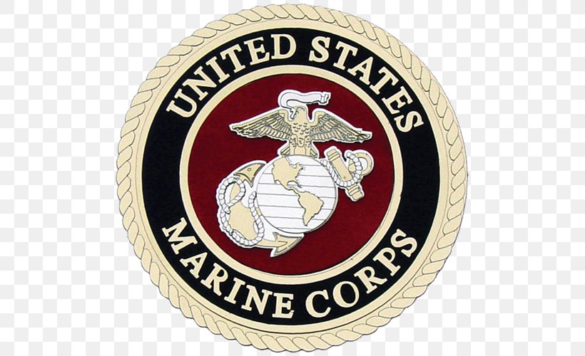 United States Marine Corps Eagle, Globe, And Anchor Marines Military, PNG, 500x500px, United States, Army, Badge, Brand, Crest Download Free