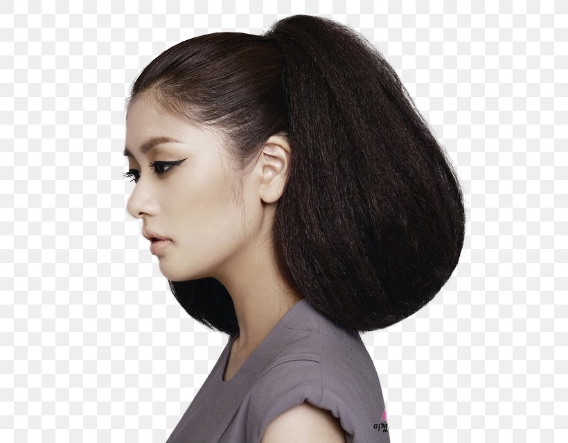 Jung So-min Long Hair Hair Coloring Step Cutting Layered Hair, PNG, 548x640px, Jung Somin, Beauty, Black Hair, Brown Hair, Chin Download Free