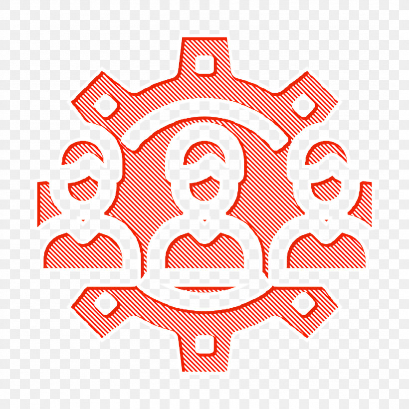 Management Icon Group Icon Team Icon, PNG, 1076x1076px, Management Icon, Circle, Group Icon, Line, Orange Download Free