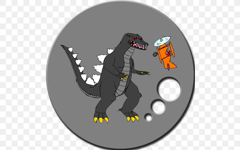 Tyrannosaurus Velociraptor Cartoon Character Fiction, PNG, 512x512px, Tyrannosaurus, Cartoon, Character, Dinosaur, Fiction Download Free