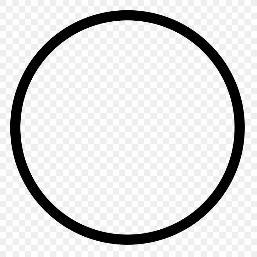 Circle, PNG, 1600x1600px, Symbol, Area, Black, Black And White, Circled Dot Download Free