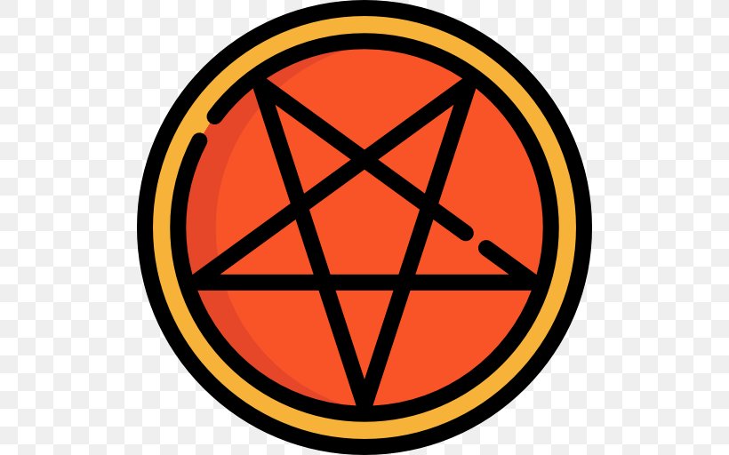 Pentagram Satanism Symbol Pentacle, PNG, 512x512px, Pentagram, Area, Baphomet, Devil, Drawing Download Free