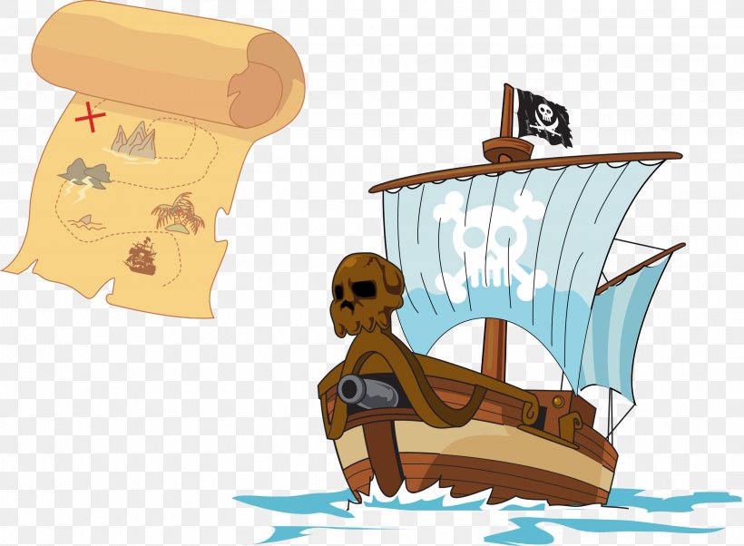 Treasure Island Piracy Treasure Map, PNG, 2604x1913px, Treasure Island, Art, Buried Treasure, Cartoon, Jolly Roger Download Free