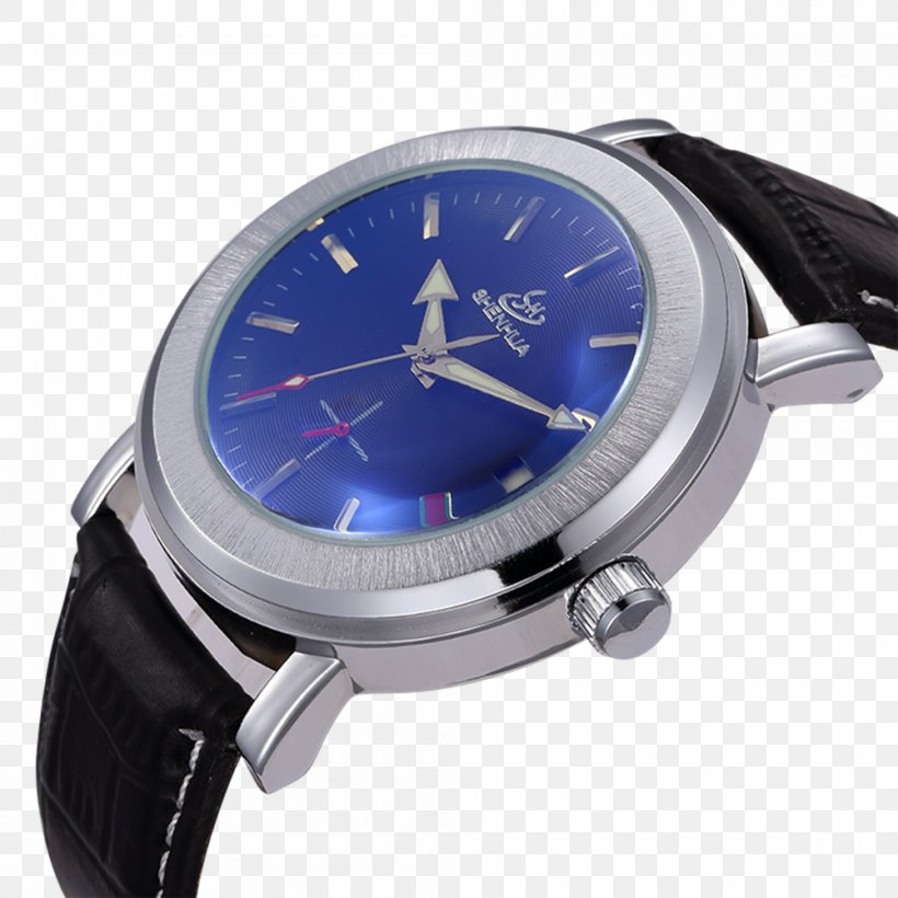 Watch Strap Clock Sapphire, PNG, 1000x1000px, Watch, Brand, Clock, Clock Face, Clothing Accessories Download Free