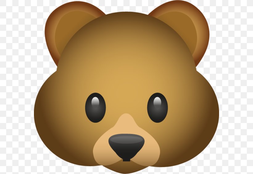 Bear Emoji Emoticon Clip Art, PNG, 600x566px, Watercolor, Cartoon, Flower, Frame, Heart Download Free