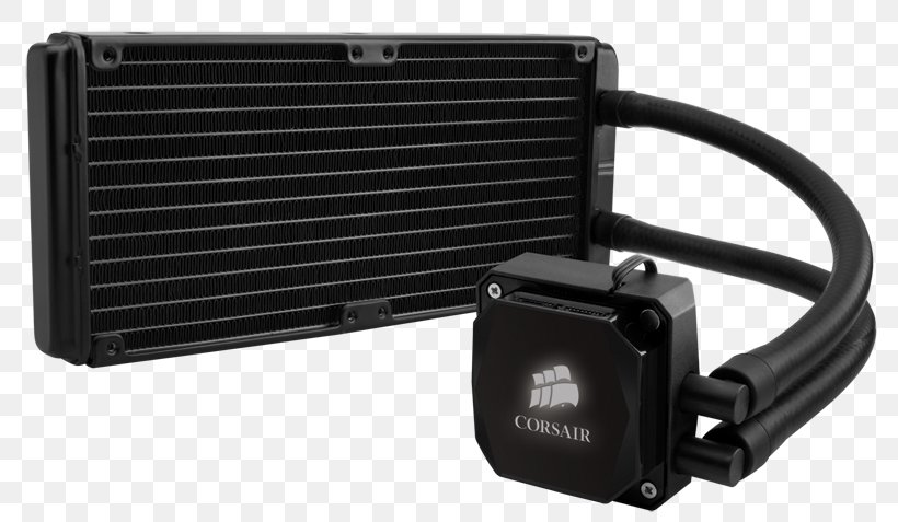 Computer Cases & Housings Computer System Cooling Parts Corsair Components Computer Hardware, PNG, 800x477px, Computer Cases Housings, Auto Part, Automotive Exterior, Central Processing Unit, Computer Download Free