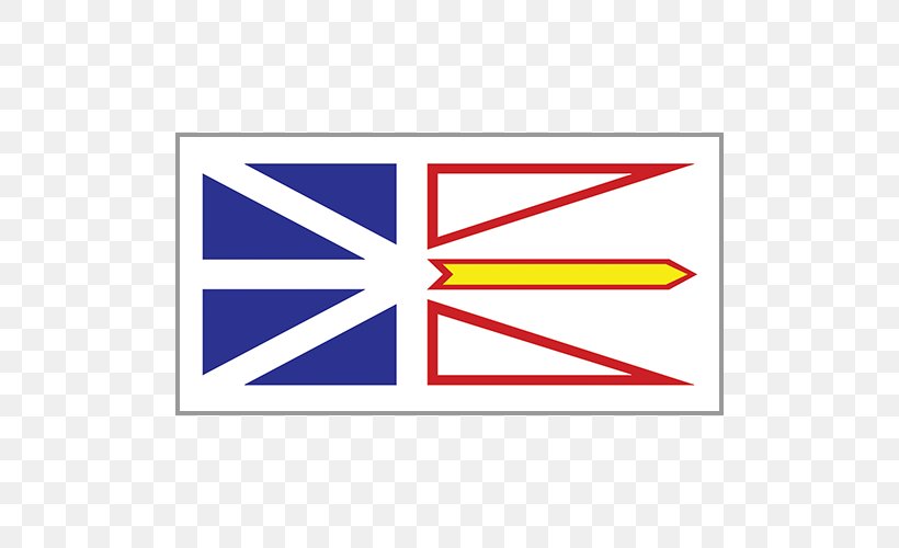 Flag Of Newfoundland And Labrador Newfoundland Dog Labrador Retriever Flag Of Labrador, PNG, 500x500px, Newfoundland, Area, Flag, Flag Of Alberta, Flag Of Canada Download Free