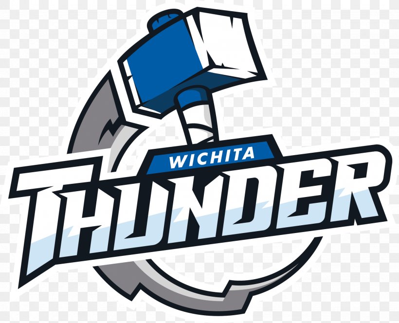Wichita Thunder ECHL Central Hockey League Oklahoma City Blazers Wichita Jr. Thunder, PNG, 1847x1497px, Wichita Thunder, Allen Americans, Area, Brand, Central Hockey League Download Free