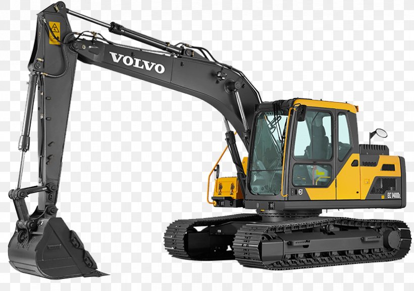 AB Volvo Volvo Trucks Volvo Construction Equipment Volvo C30 Excavator, PNG, 823x579px, Ab Volvo, Automotive Tire, Bulldozer, Construction Equipment, Continuous Track Download Free