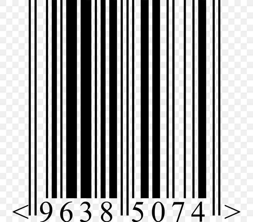 Barcode EAN-8 International Article Number Universal Product Code Global Trade Item Number, PNG, 738x719px, Barcode, Area, Barcode Scanners, Black, Black And White Download Free