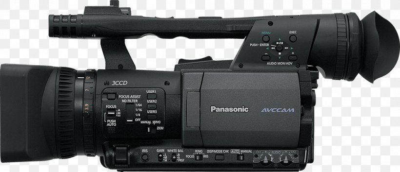 Video Cameras Panasonic AG-HMC151, PNG, 983x425px, Video Cameras, Avchd, Camera, Camera Accessory, Camera Lens Download Free