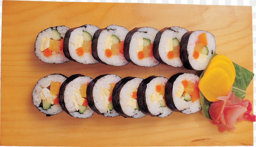 California Roll Sushi Gimbap Japanese Cuisine Seafood, PNG, 2502x1444px, Sushi, Asian Food, California Roll, Comfort Food, Cuisine Download Free