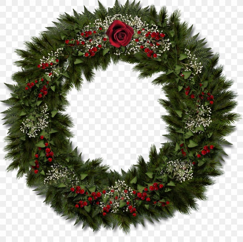 Christmas Decoration Wreath Clip Art, PNG, 1600x1600px, Christmas, Centrepiece, Christmas Decoration, Christmas Lights, Christmas Ornament Download Free