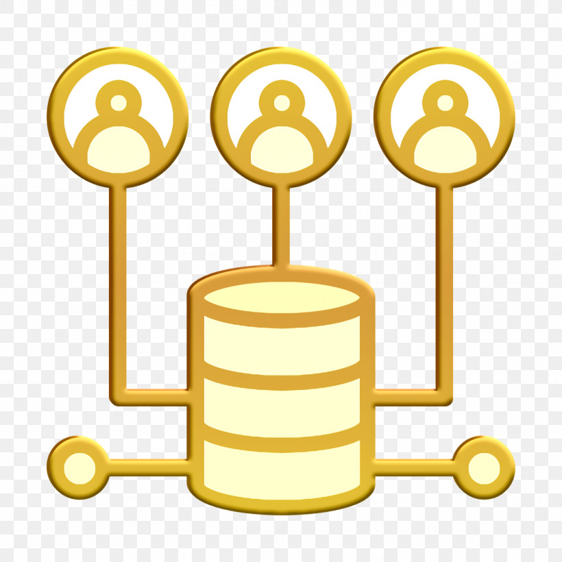 Server Icon Digital Service Icon, PNG, 1156x1156px, Server Icon, Digital Service Icon, Symbol, Yellow Download Free
