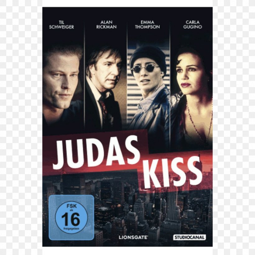 Simon Baker Judas Kiss DVD Film Blu-ray Disc, PNG, 1024x1024px, Simon Baker, Action Film, Alan Rickman, Album, Album Cover Download Free