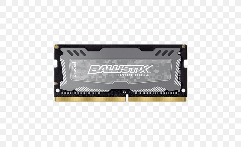 SO-DIMM DDR4 SDRAM Crucial, PNG, 500x500px, Dimm, Brand, Computer Data Storage, Computer Memory, Ddr3 Sdram Download Free